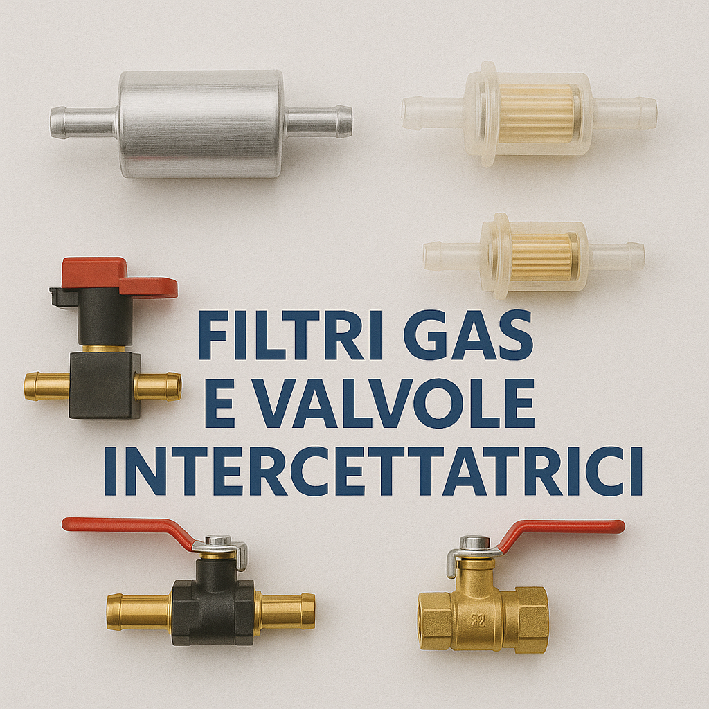 FILTRI GAS E VALVOLE INTERCETTATRICI