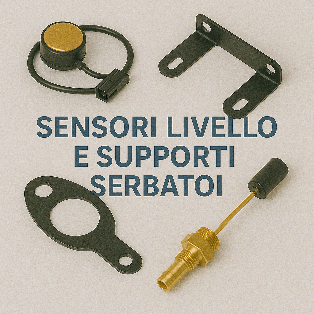 SENSORI LIVELLO E SUPPORTI SERBATOI