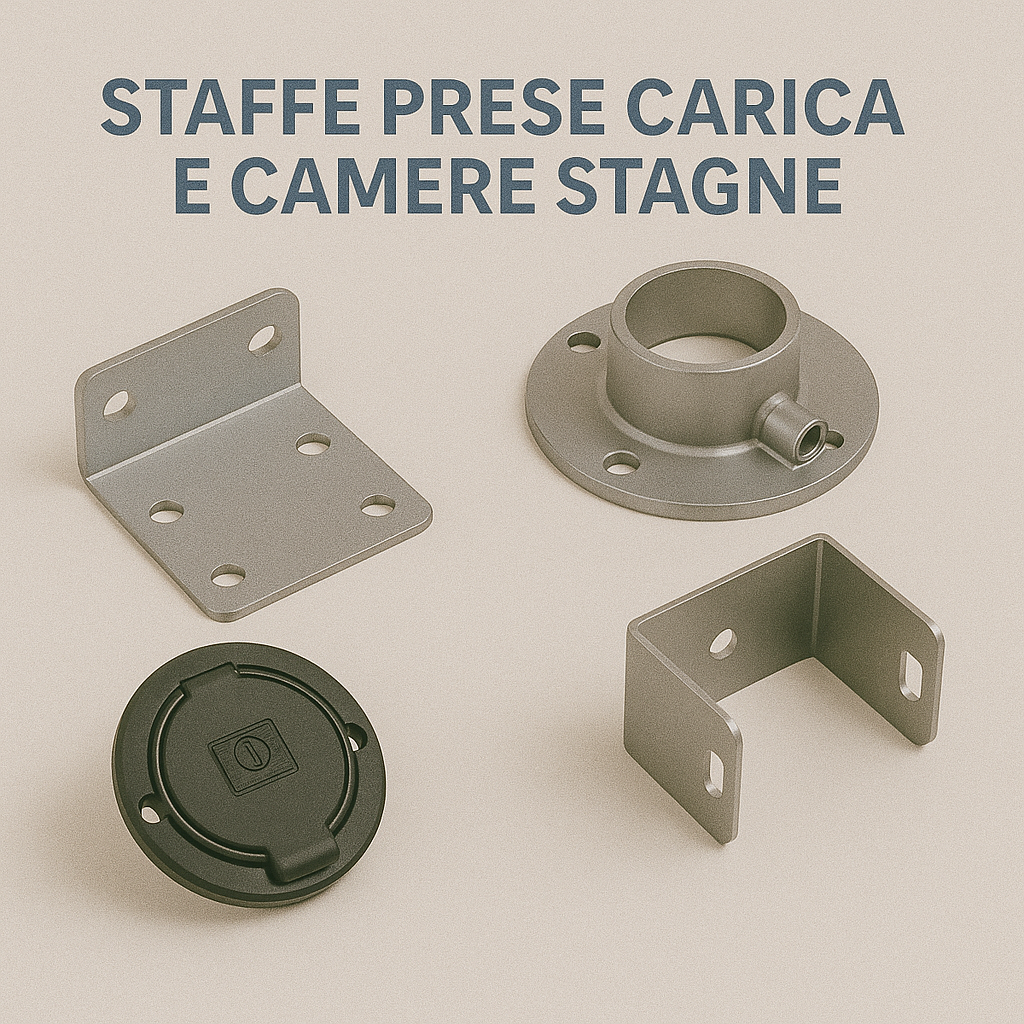 STAFFE PRESE CARICA E CAMERE STAGNE