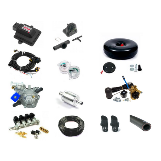 KIT COMPLETO AC STAG - RIDUTTORE TOMASETTO - INITTORI RAIL IG1