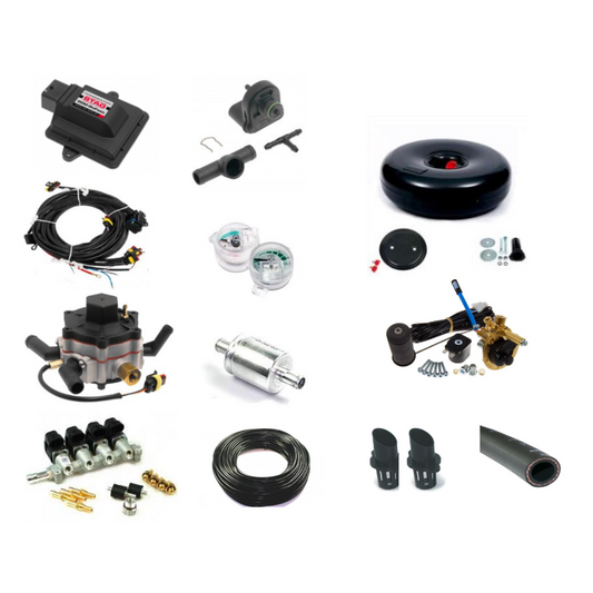 KIT COMPLETO AC STAG - RIDUTTORE AC STAG - INITTORI RAIL IG1