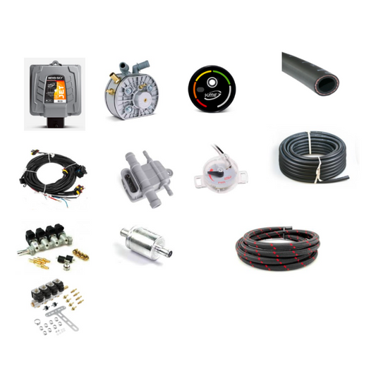 KIT ANTERIORE KME - RIDUTTORE SILVER S6 - INITTORI RAIL IG1/W01