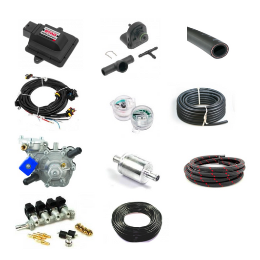 KIT ANTERIORE AC STAG - RIDUTTORE TOMASETTO - INITTORI RAIL IG1